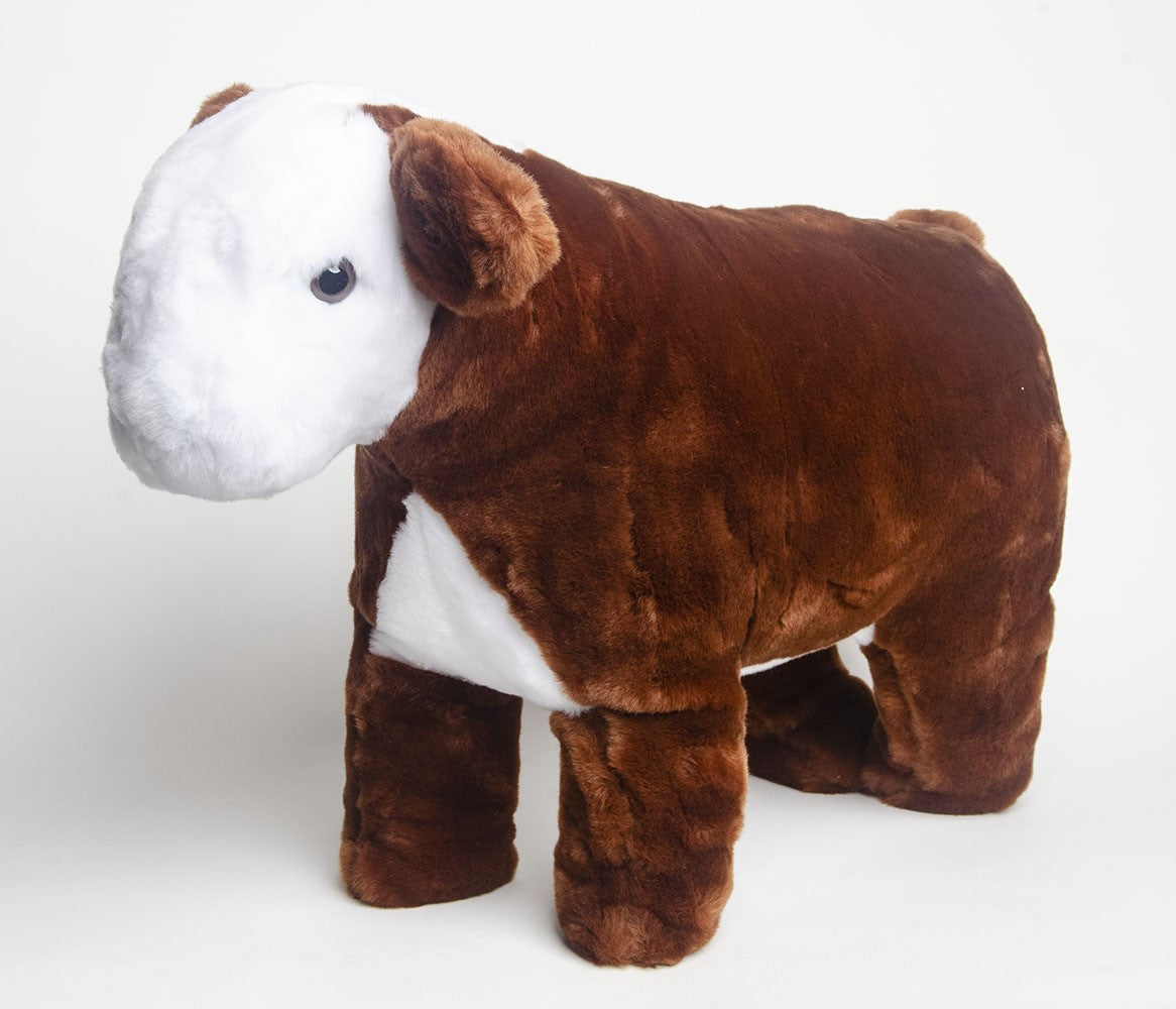 Stuffed hotsell hereford cow