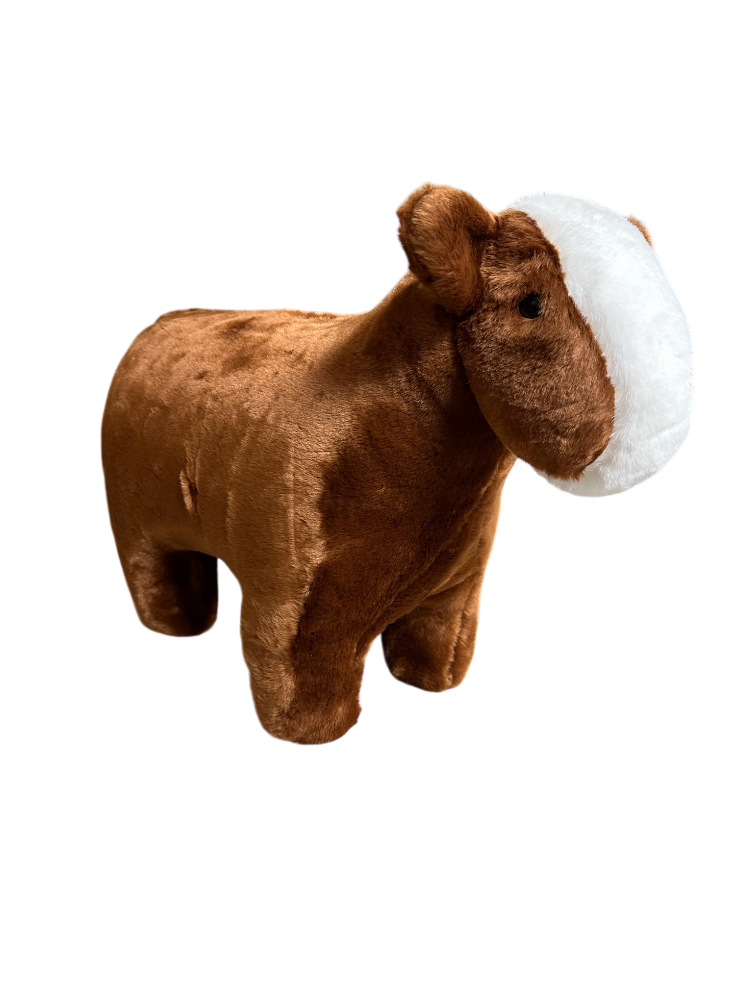 LARGE PLUSH RED SIMMENTAL STEER