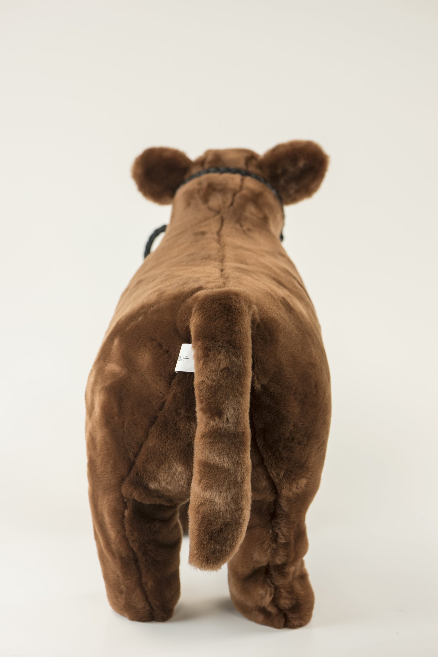 Large Red Angus Plush Steer
